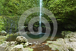 Caldeirao verde waterfall photo