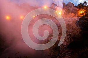 Caldeiras das Furnas, Sao Miguel island, Azores, Portugal photo