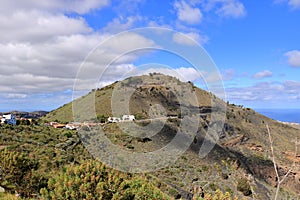 Caldera de Bandama - a place where used to be a volcanic crater in Gran Canaria