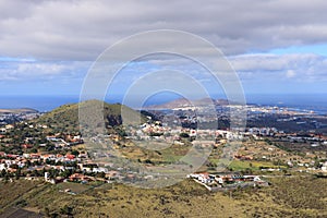 Caldera de Bandama - a place where used to be a volcanic crater in Gran Canaria