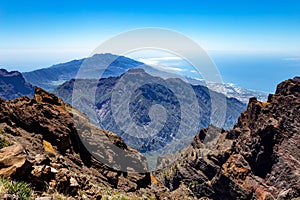 Caldera de Taburiente National Park, Island La Palma, Canary Islands, Spain, Europe photo