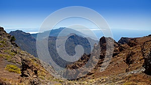 Caldera de Taburiente in Roque Muchachos