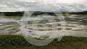 Caldera Uzon on territory of Kronotsky Nature Reserve.