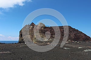 In the Caldera of Volcanic White Island/ Whakaari -New Zealand