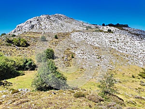 Caldoveiro peak, Puertos de Marabio Natural Monument, Teverga and Yernes y Tameza municipalities, Asturias, Spain, Europe photo