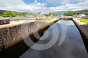 Caledonian Canal at Fort Augustus , Scotland