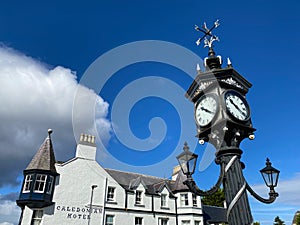 Caledonian Hotel in Ullapool harbour, Scotland