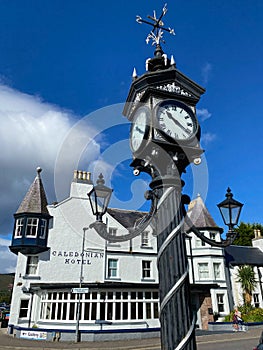 Caledonian Hotel in Ullapool harbour, Scotland