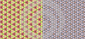 Caleidoscope backgrounds set