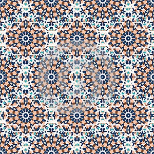 Caleidoscopic mandalas pattern