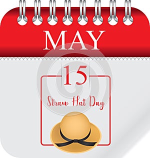 Calenda may Straw Hat Day