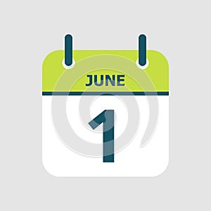 Calendar 1st of June