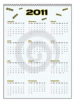 Calendar 2011