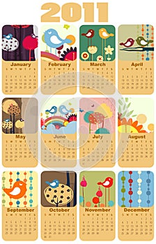 Calendar for 2011