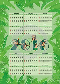 Calendar for 2016