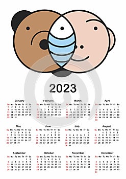 Calendar for 2023