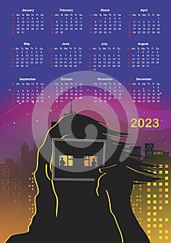 Calendar for 2023