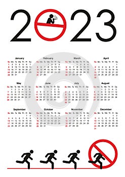 Calendar for 2023