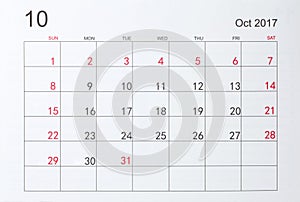 calendar