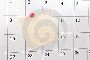 Calendar