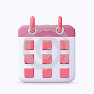 Calendar assignment icon. Planning concept.