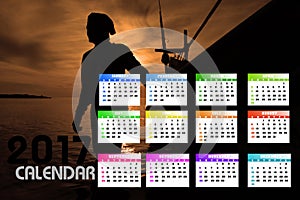 2017 Calendar Backgronds.