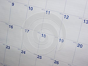 Calendar Background