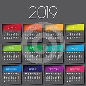 2019kalendář 