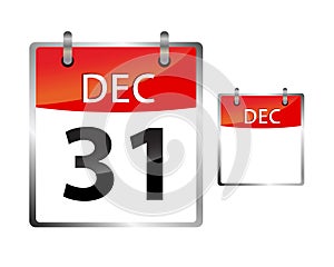 Calendar Date December 31