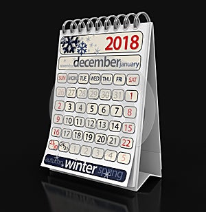 Calendar - december 2018