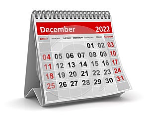 Calendar - December 2022