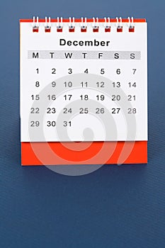 Calendar December