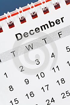 Calendar December