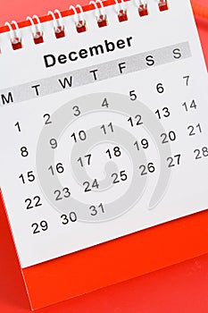 Calendar December