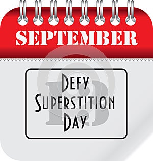 Calendar Defy Superstition Day