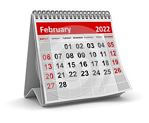 Calendar - February 2022