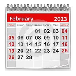 Calendar - February 2023