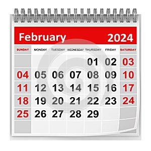 Calendar - February 2024