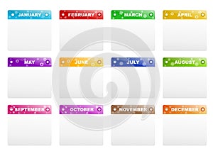 Calendar frames