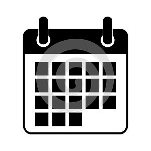 Calendar Icon. Concept of Schedule, appointment. Vector Illustration EPS10