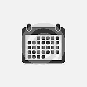 Calendar icon, date, agenda, month