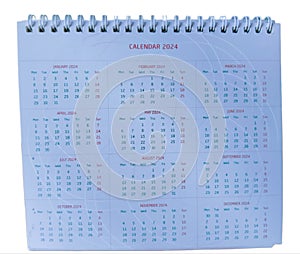 Calendar 2024 organizer planner table-calendar new year-calendar kalender calendrier calendario image photo photo