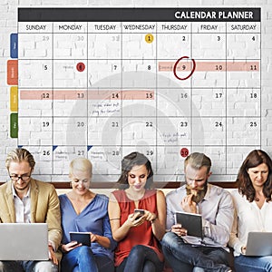 Calendar Planner Organization Management Remind Concept