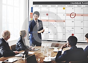 Calendar Planner Organization Management Remind Concept