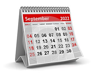 Calendar - September 2022