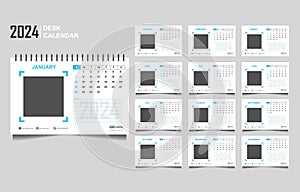 calendar set template for 2024 year