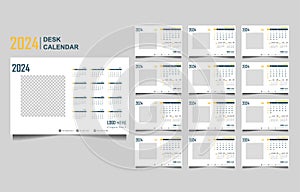 calendar set template for 2024 year