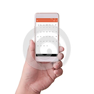 calendar in smart phone