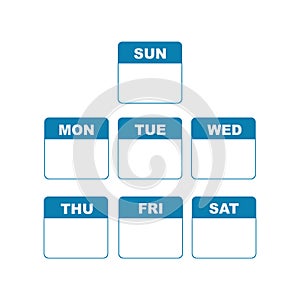 Calendar week planner