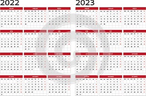 Calendar year 2022 2023